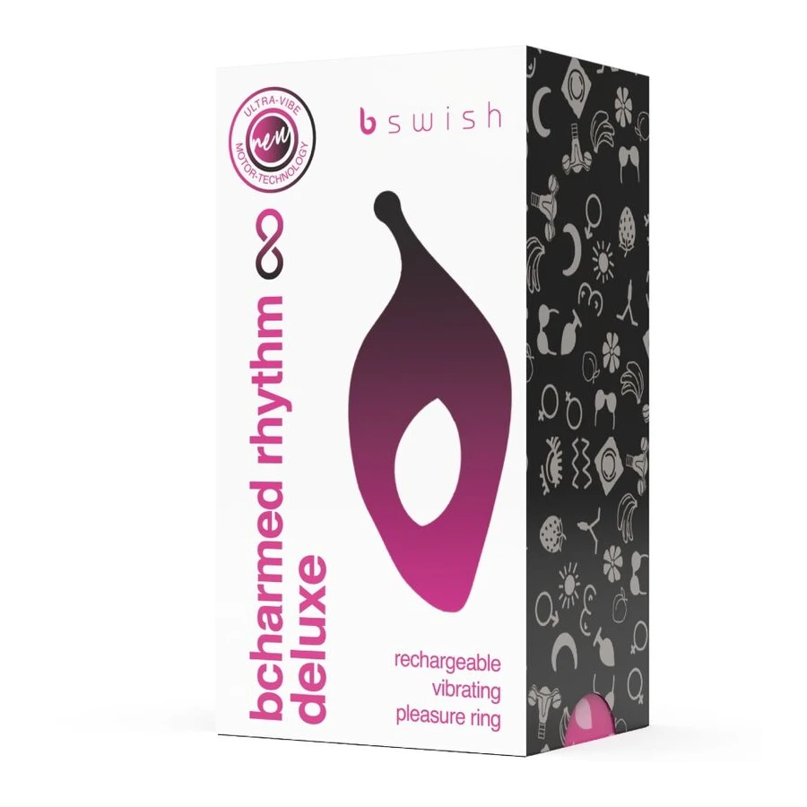 B SWISH  BCHARMED RYTHM INFINITE DELUXE PEENISE RING 15 VIBRATSIOONI MUST